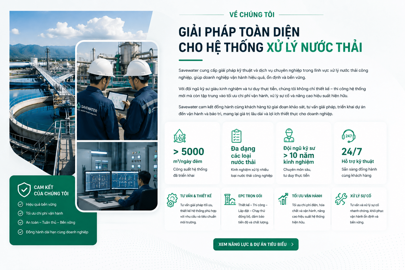 Về chúng tôi Cong ty TNHH Savewater